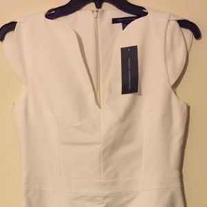 French Connection Lolo stretch cap sleeve dress